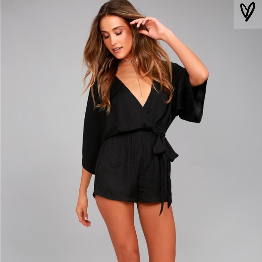 Silk romper